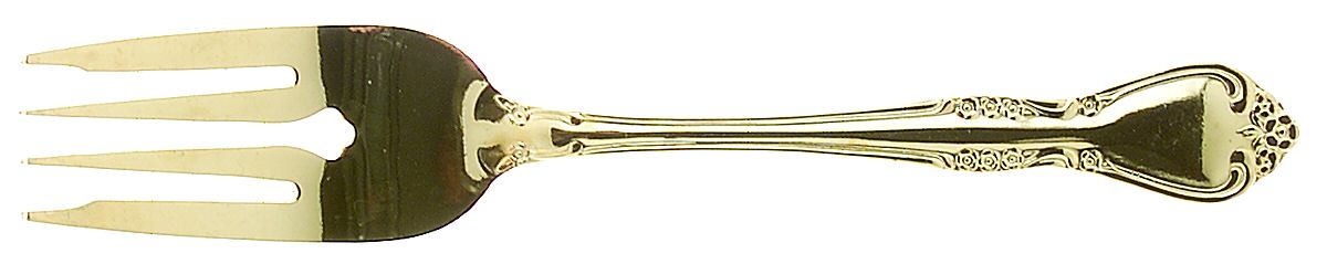 RGL2 (GOLD PLATE) Individual Salad Fork by Royal Gallery-1