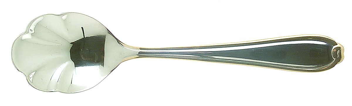 Alton II (Stainless) Sugar Shell Spoon by Retroneu-1