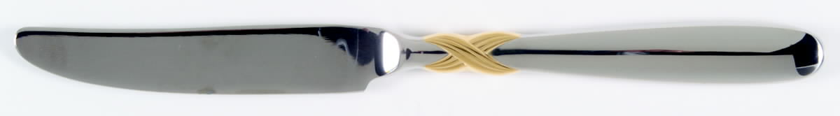 Braid-Gold Accent (Stainless) New French Hollow Knife by Retroneu-1