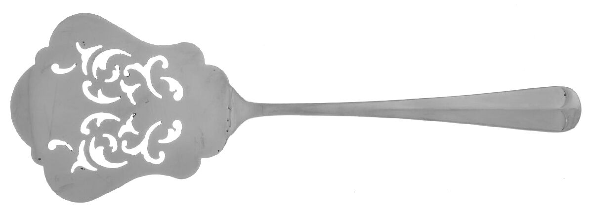 Jamestown (Stainless) Waffle Server Pierced Stainless HC by Retroneu-1