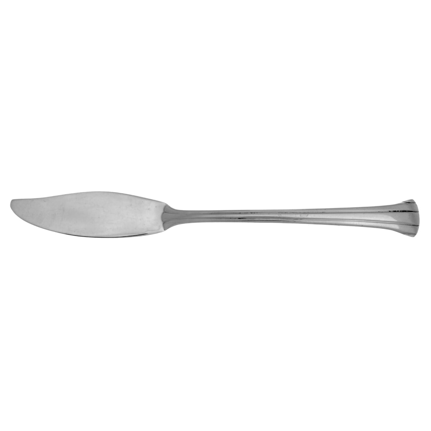 Kimberly (Stainless) Flat Handle Master Butter Knife by Retroneu-1