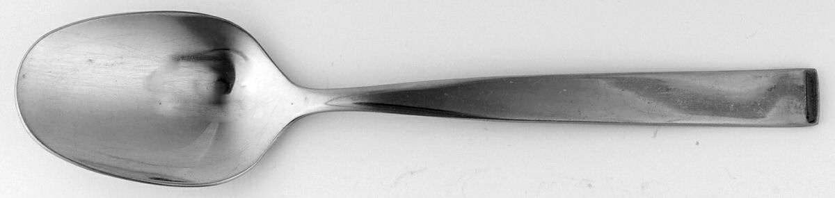 Ridge (Stainless) Solid Serving Spoon by Retroneu-1