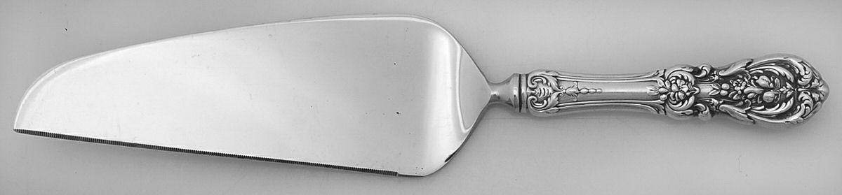 Francis I (Sterling, "Reed & Barton") Pie & Cake Server with Stainless Blade by Reed & Barton-1