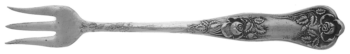 Beauty Rose Cocktail/Seafood Fork by Royal Plate -1