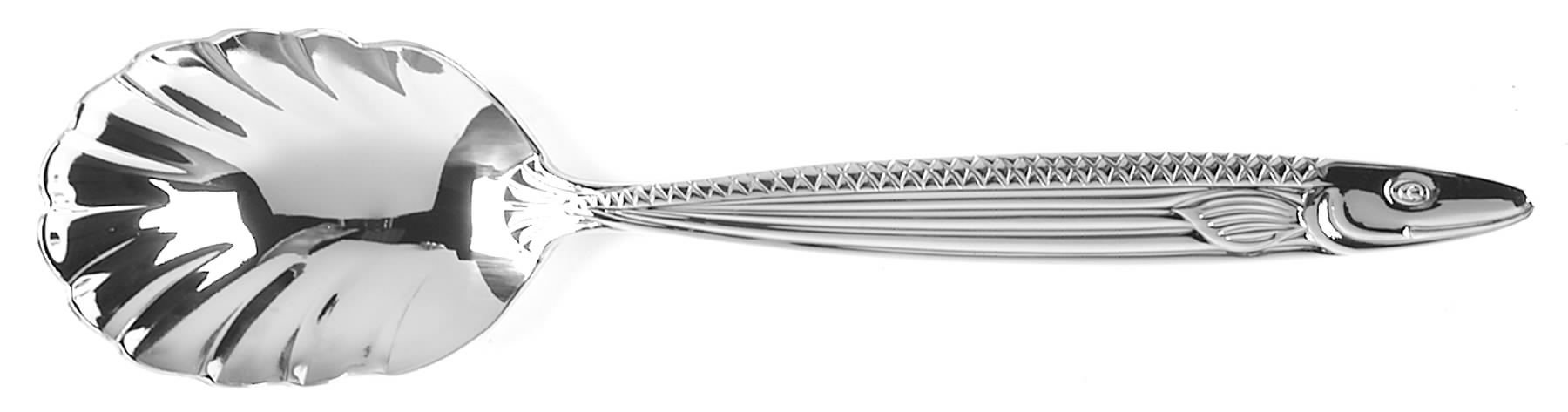 Pisces (Stainless) Sugar Shell Spoon by Reed & Barton-1