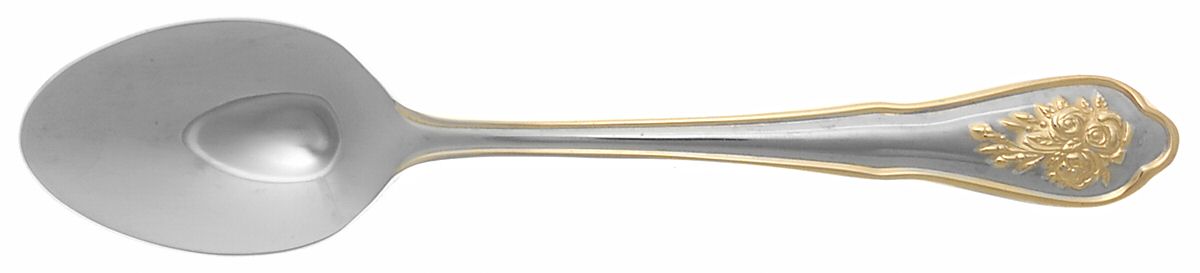 Old Country Roses (Stainless, Gold Accent) Teaspoon by Royal Doulton-1