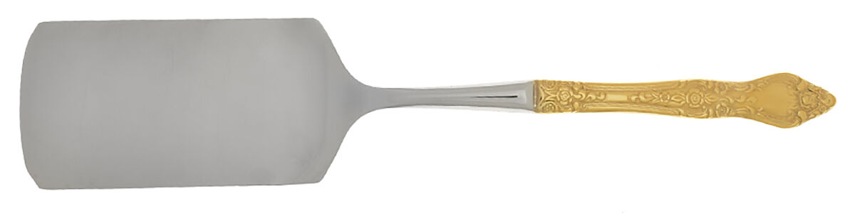 RLF1 (Gold Electroplate) Lasagna Server with Stainless Blade HC by Royal Sealy-1