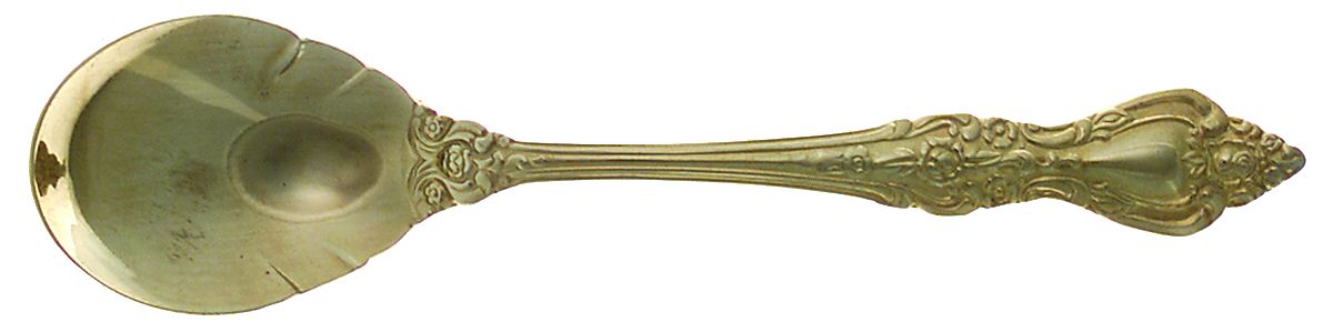 RLF1 (Gold Electroplate) Sugar Spoon by Royal Sealy-1