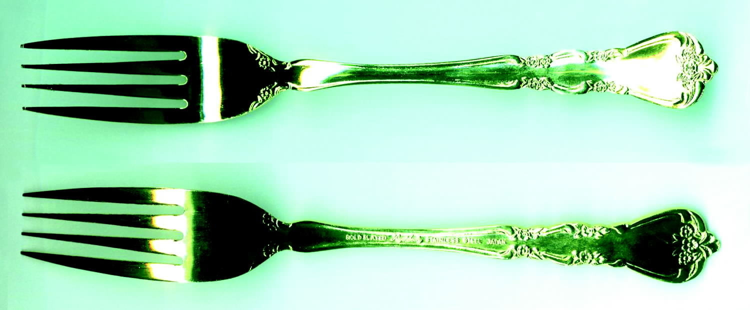 RLF2 (GOLD ELECTROPLATE) Fork by Royal Sealy-1