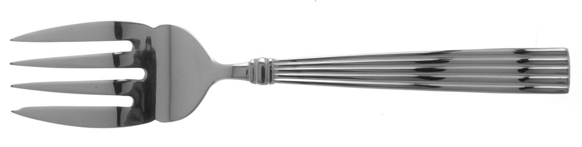 Crescendo II (Stainless) Medium Solid Cold Meat Serving Fork by Reed & Barton-1