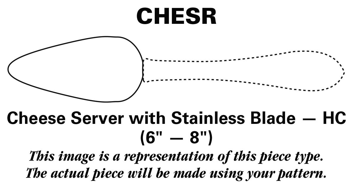 Bistro Cafe (Stainless) Cheese Server with Stainless Blade HC by Dansk-1
