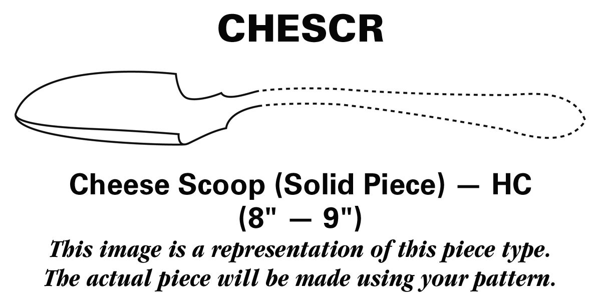 Regal (Dirigold, Clover Backstamp) Cheese Scoop, Solid Piece HC by Dirilyte-Dirigold-1