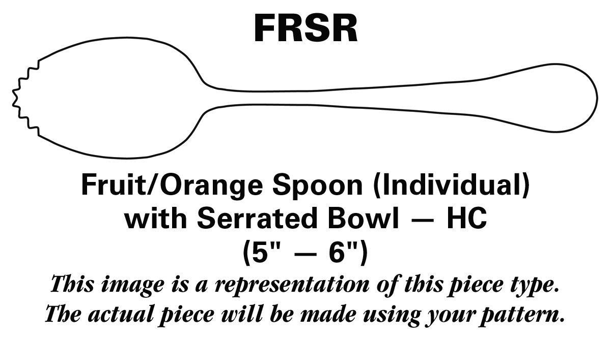 Bistro Cafe (Stainless) Fruit/Orange Spoon Individual, Serrated Bowl HC by Dansk-1