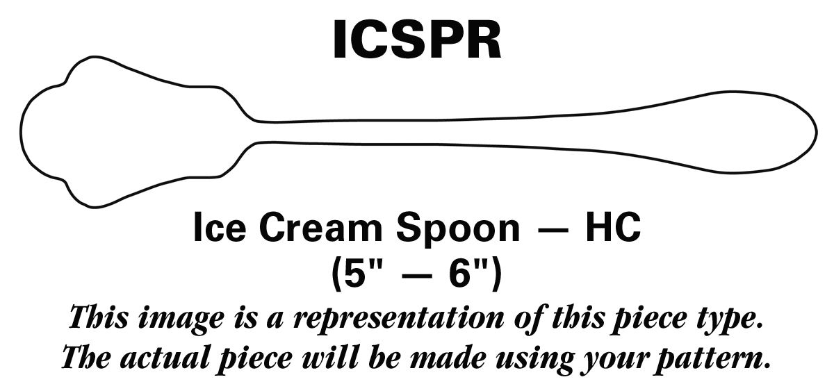 Regal (Dirilyte, Possible Clover Backstamp) Ice Cream Spoon Individual HC by Dirilyte-Dirigold-1