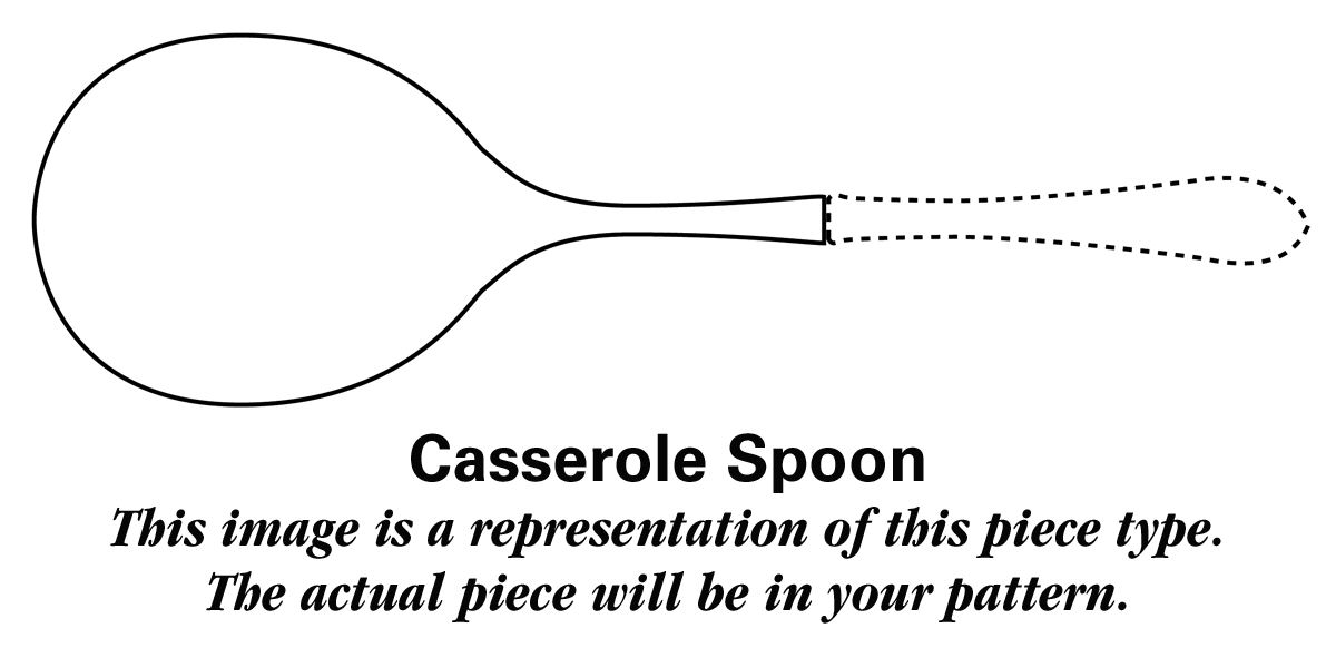 Hammered (Pewter) Smooth Casserole Spoon with Stainless Bowl by Vagabond House-1