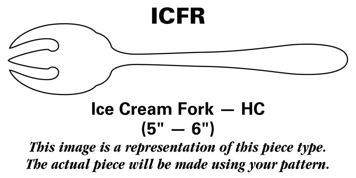 Puritan (Sterling, 1922) Ice Cream Fork HC by Kirk Stieff-1