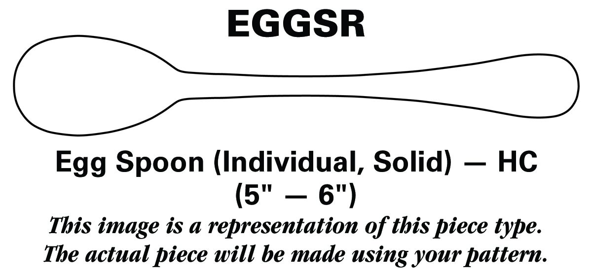 Bistro Cafe (Stainless) Egg Spoon Solid Individual HC by Dansk-1