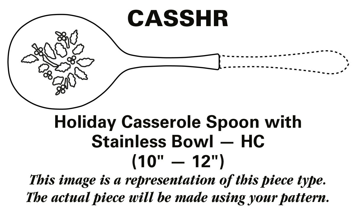 Bistro Cafe (Stainless) Holiday Casserole Spoon-Stainless Bowl HC by Dansk-1