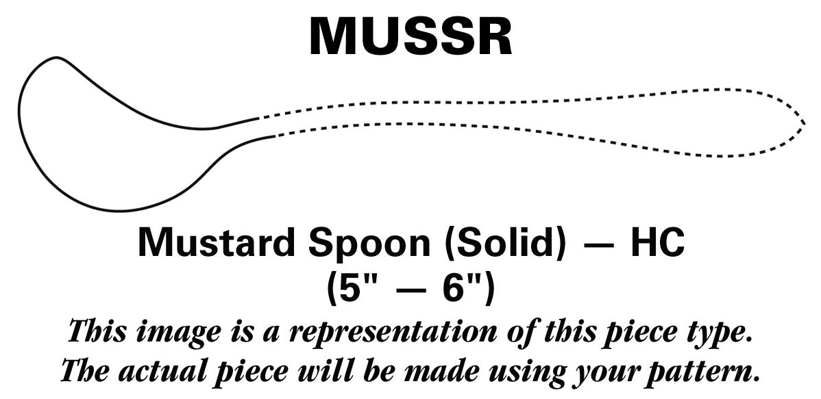 Regal (Dirigold, Clover Backstamp) Mustard Spoon Solid HC by Dirilyte-Dirigold-1
