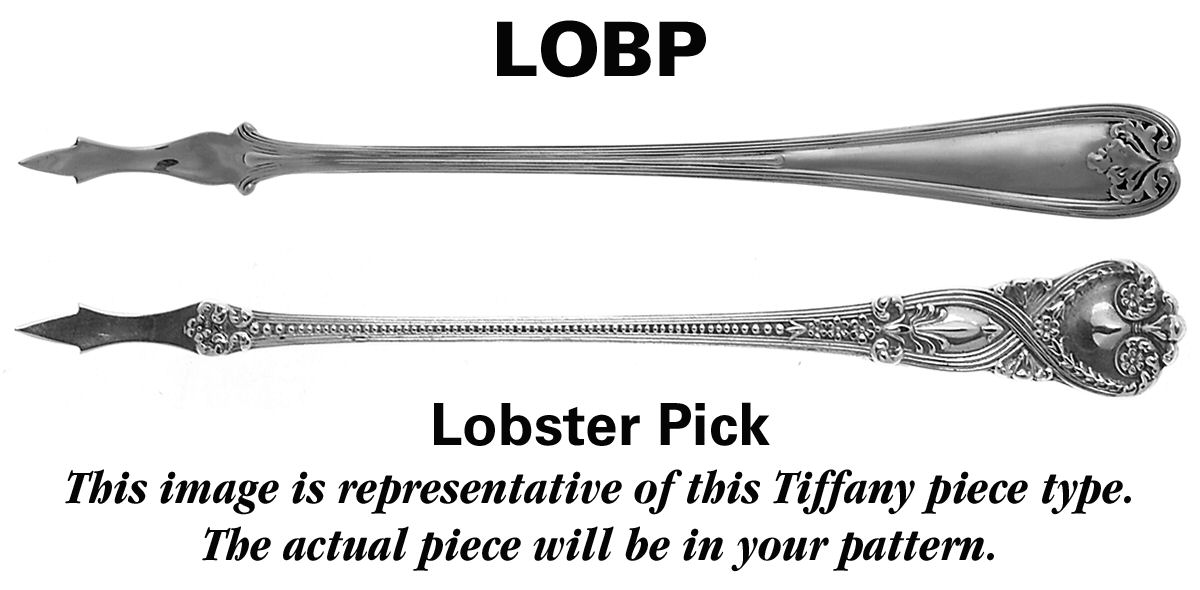 Marquise (Sterling, 1902, No Monograms) Lobster Pick by Tiffany & CO SILVER-1