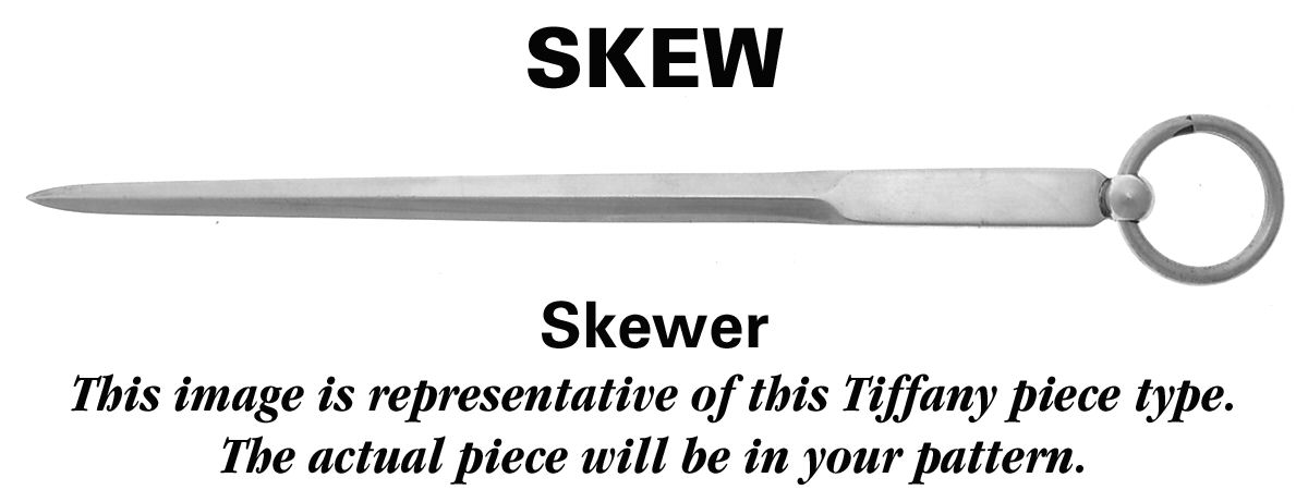 Palm (Sterling, 1871) Skewer by Tiffany & CO SILVER-1