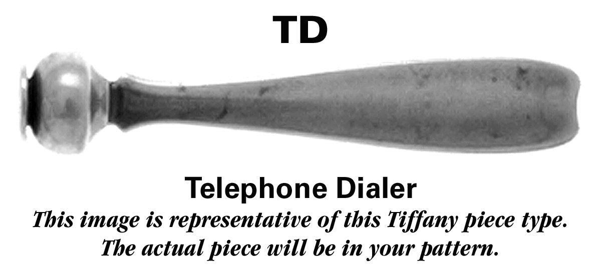 Cordis (Sterling, 1958) Telephone Dialer with Hollow Handle by Tiffany & CO SILVER-1