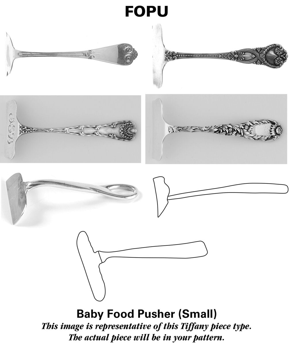Hamilton (Sterling, 1938, No Monos) Food Pusher Solid by Tiffany & CO SILVER-1
