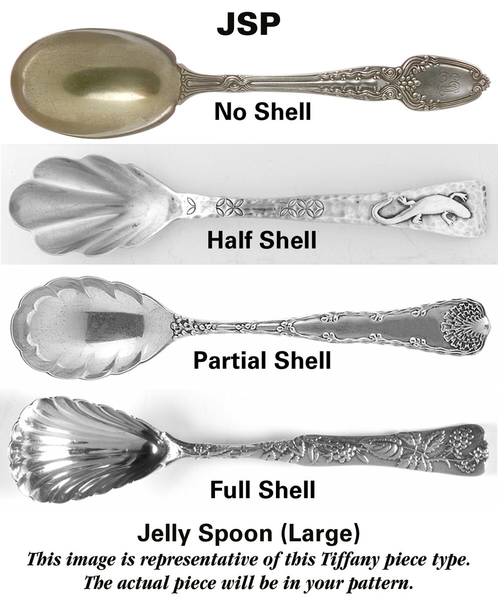 Rat Tail (Sterling, 1958) Large Jelly Spoon by Tiffany & CO SILVER-1