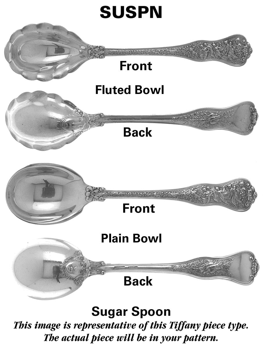 Edinborough (Sterling, 1906) Sugar Spoon by Tiffany & CO SILVER-1