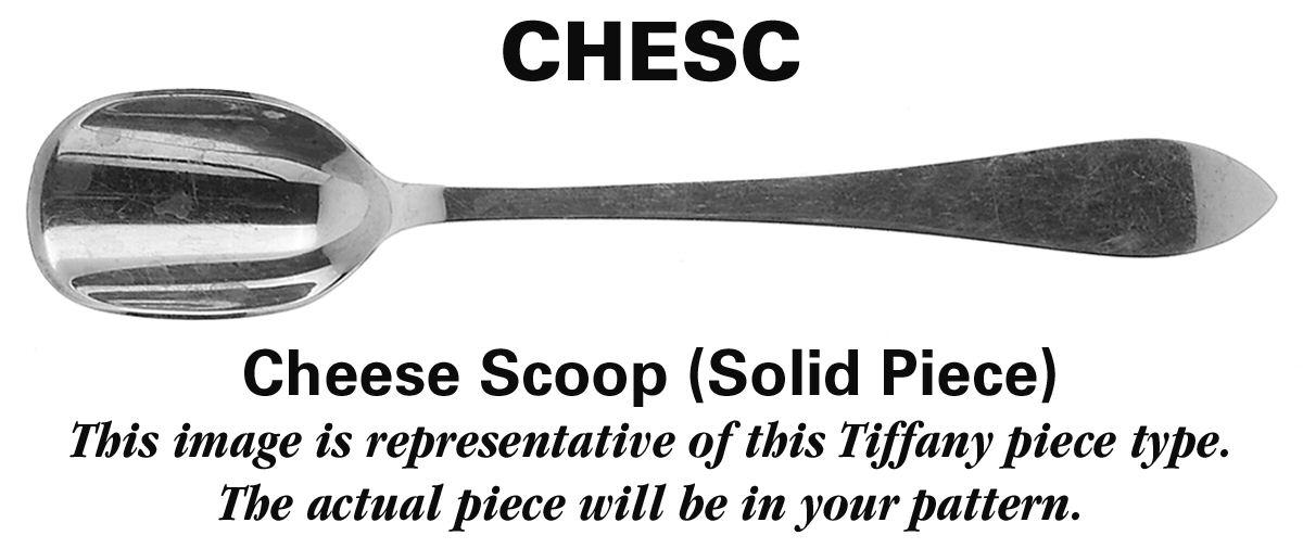 Hampton (Sterling, 1934, No Monograms) Solid Cheese Scoop by Tiffany & CO SILVER-1