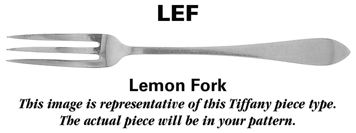 Colonial (Sterling, 1895) Lemon Fork by Tiffany & CO SILVER-1