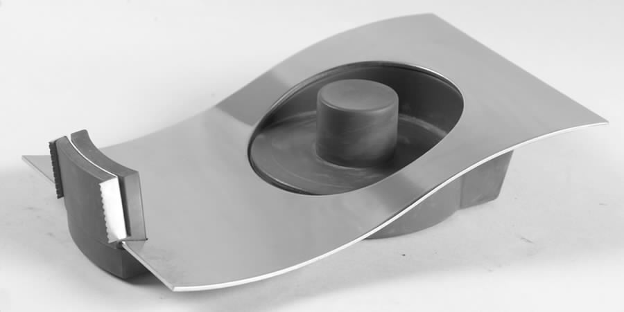 Wave (Stainless, Hollowware) Tape Dispenser by Royal Copenhagen-1