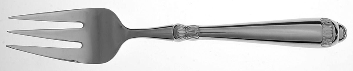 Renaissance (Stainless) Solid Serving Fork by Ricci (Argentieri)-1