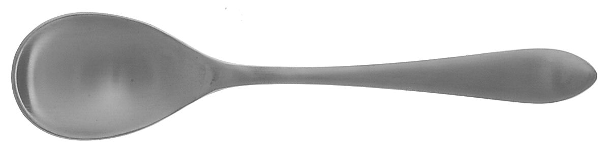 Meridian Satin (Stainless) European Place/Oval Soup Spoon by Robert Welch-1