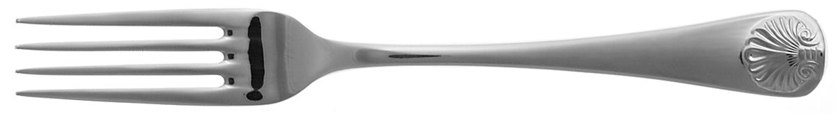 Williamsburg Royal Shell (Stainless) Fork by Reed & Barton-1