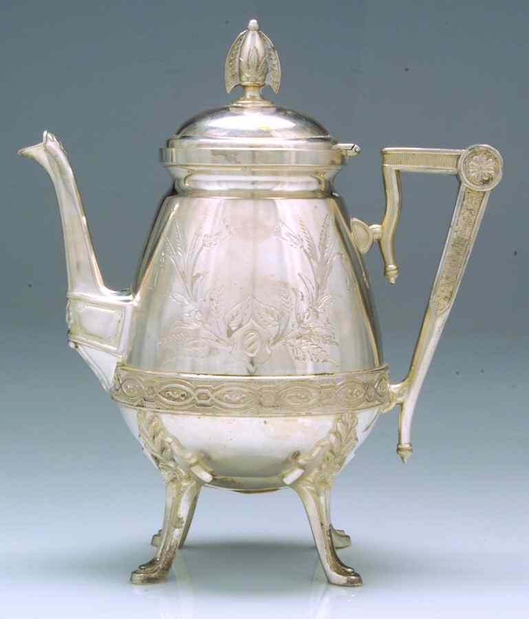 2269 (Silverplate, Hollowware) Teapot by Racine Silver Plate-1