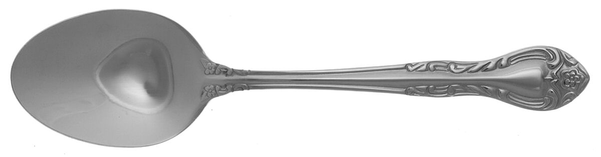 Sophie (Stainless) Oval Place Soup Spoon by RSVP Flatware-1