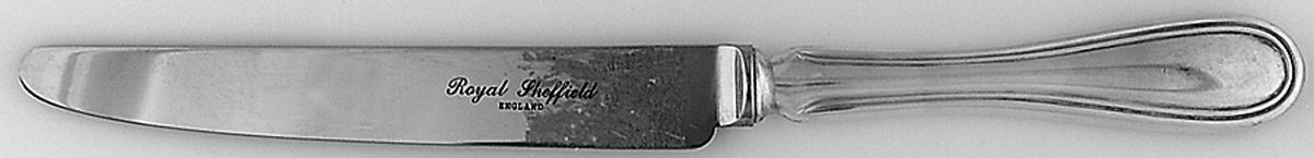 Chablis(Silverplate) New French Hollow Knife by Royal Sheffield-1