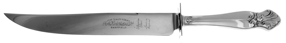 RZ1 (Sterling) Small Steak Carving Knife with Stainless Blade by Royal Family-1