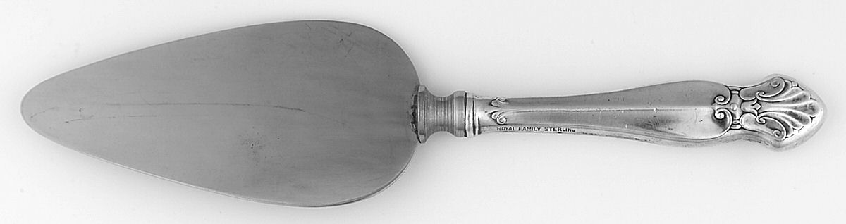 RZ1 (Sterling) Cheese Server with Stainless Blade by Royal Family-1