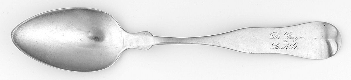RFK1 (Coin) Dessert/Oval Soup Spoon by R.  Fiske-1