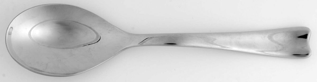 Tablet (Stainless) Solid Serving Spoon by RLM Home-1