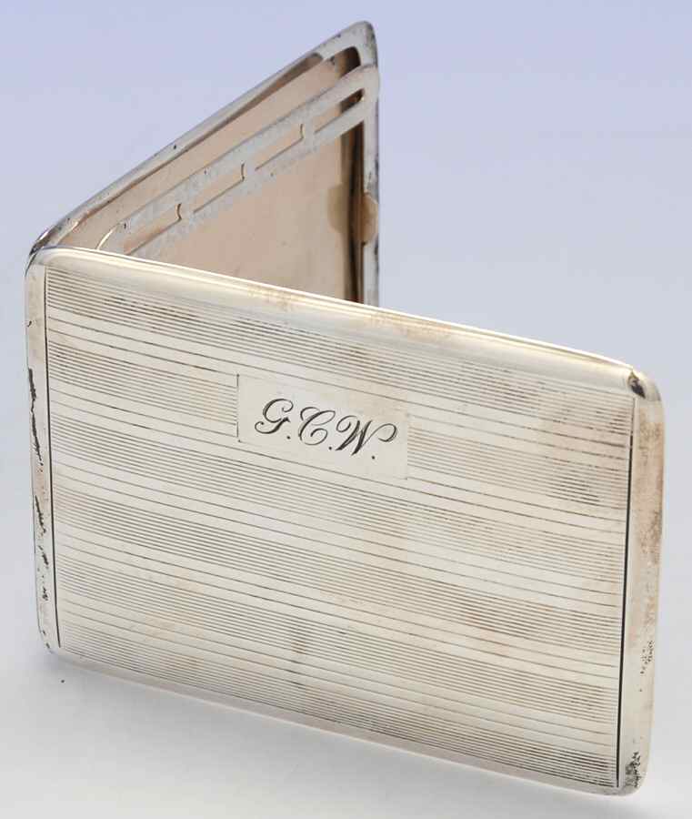 Ronson Lighters & Accessories (Sterling) Cigarette Case by Ronson Lighters-1
