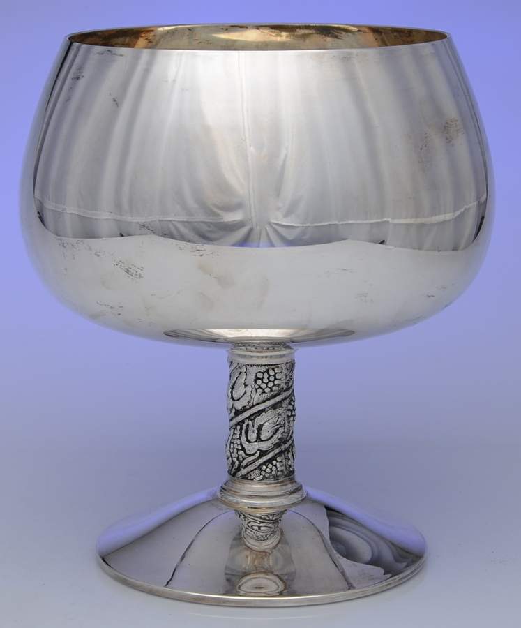 R3O1 (Silverplate, Hollowware) Punch Bowl by Roma-Spain-1