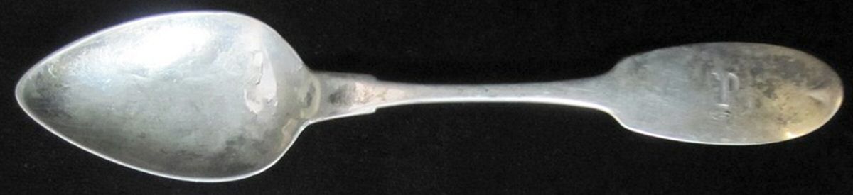 R6G1 (Coin) Teaspoon by Collingwood, Frederick & Strang-1