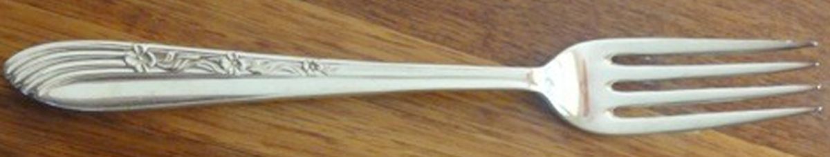 Bridal Rose (Silverplate) Fork by Rodd-1