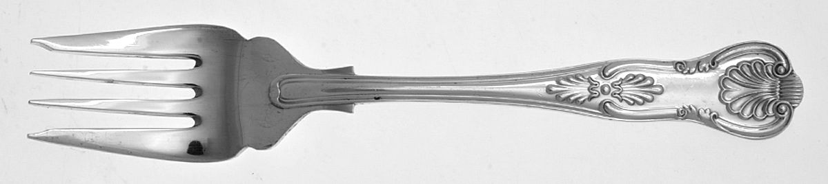 Kings (Sterling) Individual Salad Fork by Roberts & Belk-1