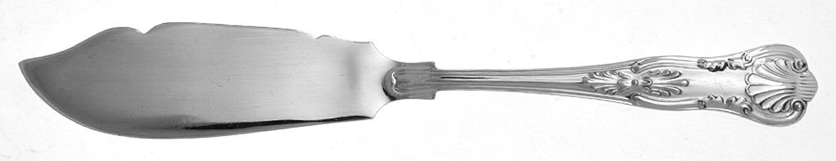 Kings (Sterling) Flat Handle Master Butter Knife by Roberts & Belk-1
