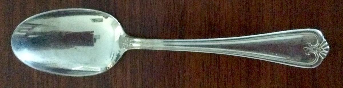 Chiltern (Silverplate) Dessert/Oval Soup Spoon by Rodd-1