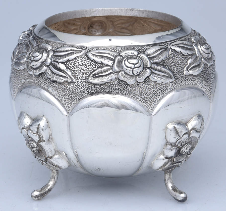 Aztec Rose (Sterling, Hollowware) Waste Bowl by Real Silver Company-1